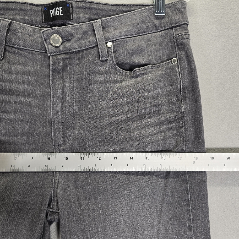Paige  jeans hoxton ultra skinny style Size  Women's 31 Gray - Picture 7 of 11